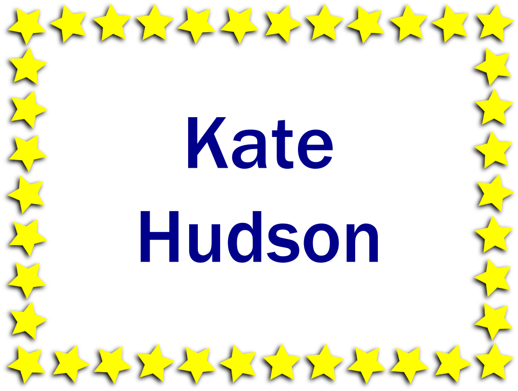 Kate Hudson fotečka